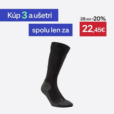 Wedze lyžiarske hrejivé pohodlné 500 čierne