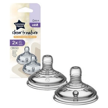 Tommee Tippee náhradní savičky C2N variabilní průtok 2ks 424587TT