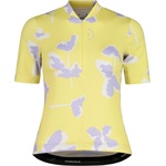 Maloja Дамска фланелка с къс ръкав за колоездене Maloja Women's HochgallM. 1/2 Cycling jersey - Moonlight Sunleaf (156-3045-0214)
