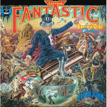 Elton John - Captain Fantastic And The Brown Dirt Cowboy (Anniversary Edition) (Multi Coloured) (180 g) (2 LP) (0602478033100)