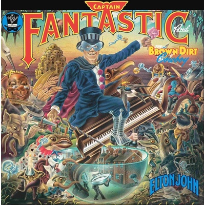 Elton John - Captain Fantastic And The Brown Dirt Cowboy (Anniversary Edition) (Multi Coloured) (180 g) (2 LP) (0602478033100)