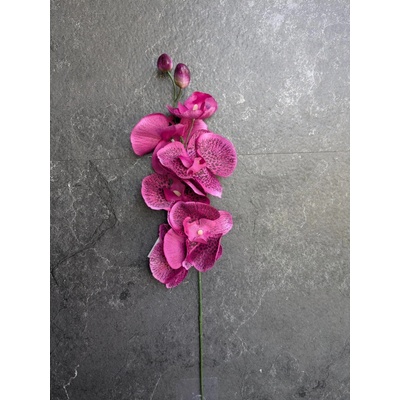 lacne-dekoracie.sk Vetvička Orchidea 212A 6 kvetov 60cm cyklamen