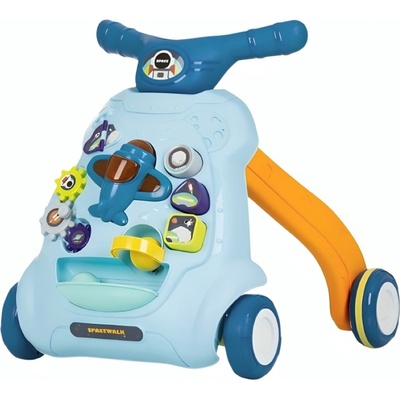 Chipolino Музикална играчка на колела Chipolino - Самолетче, синьо (MIKPLN241BL)