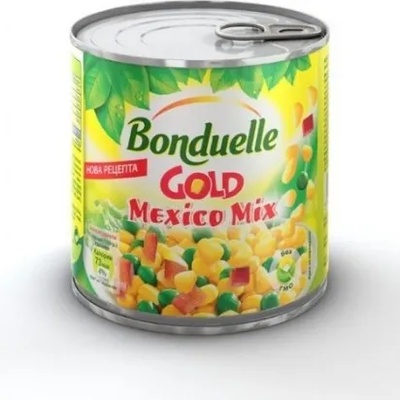 Bonduelle Зеленчуков микс Bonduelle Gold Mexico Mix 300гр. консерва