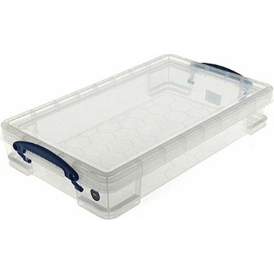 Really useful Products Ltd. Plastový úložný box 6 l s víkem transparentní