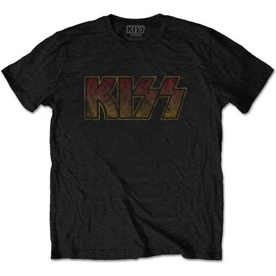Kiss Vintage Classic Logo Black 2XL Риза (KISSTS01MB05)