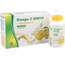 Galmed Omega-3 LEMON rybí olej s vit.D 180 kapsúl