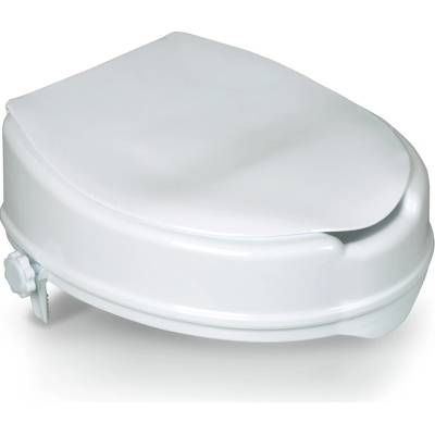 HomeLife Nadstavec na WC 10 cm s poklopom BT430