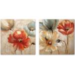 TopMebel " Flowers" TopMebel 2 картини на платно с дигитален печат 103x50x3cm