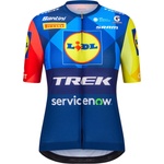 Santini Дамска фланелка с къс ръкав за колоездене Santini Women's Lidl Trek Jersey Cycling jersey - Print - размер XS (156-3157-0111)