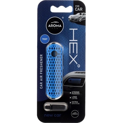Aroma Car FANCY SHAPES POLYMER HEX New Car