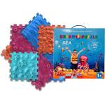 Ortho Puzzle Модулен килим за игра Ortho Puzzle - Микс - Море