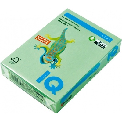Papír IQ Color A4 80 g MG28 středně zelená 500listů
