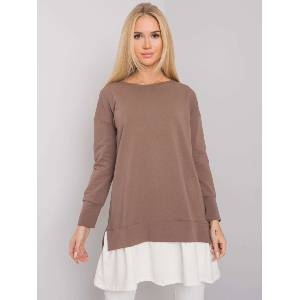 Rue Paris Дамска туника модел 7183.33P Rue Paris цвят кафяв