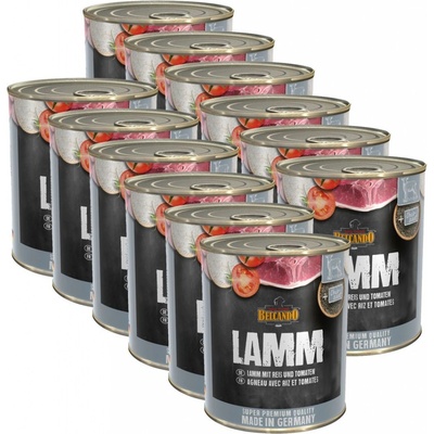 Belcando Jehněčí s rýží a rajčaty 12 x 800 g