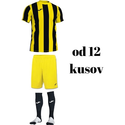 Joma Inter pre celé mužstvo od 12 ks žltá čierna počet ks v sadě 12 hráčskych setov