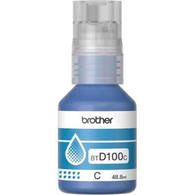 Brother BT-D100C Оригинално мастило (циан) (obi btd100c 16351)