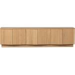 WOOOD Маса за телевизор от масивен дъб в естествен цвят 200x52x45 cm Zuma - WOOOD (375182-TP)