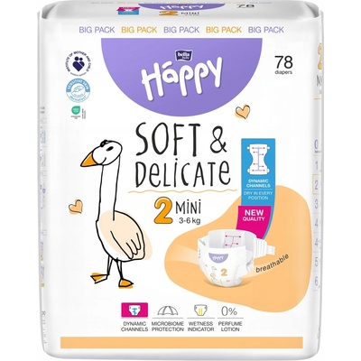 Bella Baby Happy 2 Mini 3-6 kg 78 ks