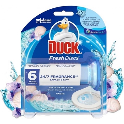 Duck Fresh Discs WC gel Mořská vůně 36 ml