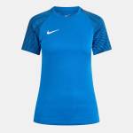 Nike Тениска Nike Women's Short Sleeve Performance T-Shirt - Royal Blue/Wht