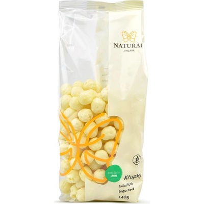 Natural Jihlava Křupky kukuřičné jogurtové 140 g