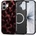Tech-Protect Калъф Tech-Protect Lamano MagSafe за iPhone 16 - черен и червен (5906302333684)