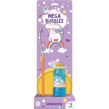 DODO Mega bublifuk Jednorožci 450ml