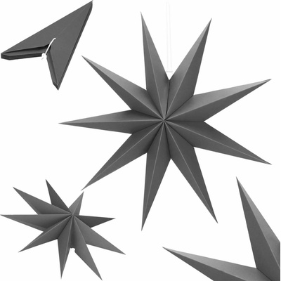 Springos CA1102 DEKORAČNÍ PAPÍROVÁ HVĚZDA 60 CM