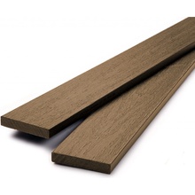 Dřevoplus profi plotovka 138x15x na míru mm, půlkulatá barva:: teak, hlava:: půlkulatá