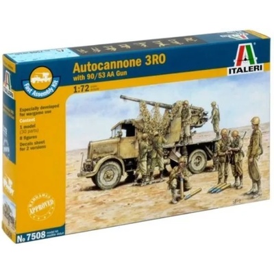 Italeri Italeri: Модел Автоканон 3RO с 90/53 ПВО оръдие - 1: 72 (7508S)