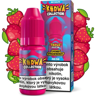 Kurwa Collection Lychee Strawberry 10 ml 20 mg