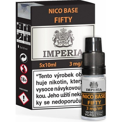 IMPERIA - 5x10ml - Nico Base (50VG/50PG) 3mg