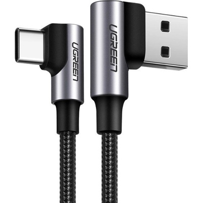 Ugreen US176 USB-A/USB-C Quick Charge 3.0 3A, 0,5m, šedý