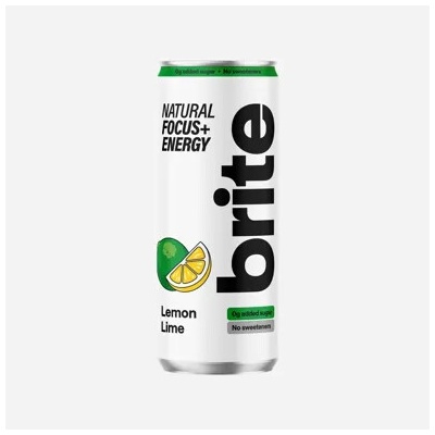 Brite Natural Focus Energy citrónová limetka 330 ml