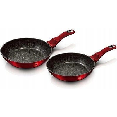 BerlingerHaus Tradiční pánev Metallic Line 22 cm s mramorovým povrchem