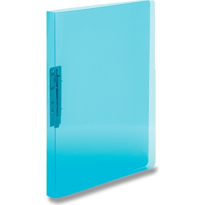 Karton P+P Transparent desky s rychlosvorkou modré A4