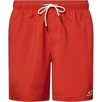 Oakley pánské plavky Clear Lake 18"Volley Flame Red