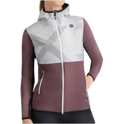 Sportful Дамско яке за ски бягане Sportful Women's Rythmo Jacket Cross-country ski jacket - Huckleberry / Blue ice - размер XL (103-2657-0315)