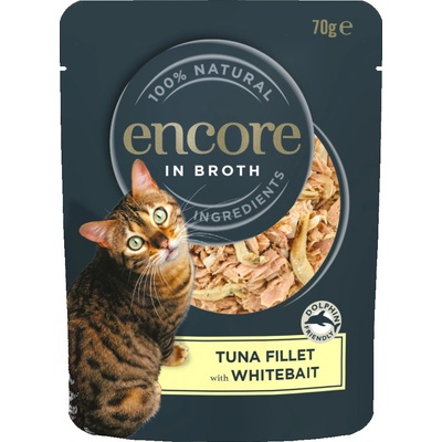 Encore Pouch tuňák a mladé ryby 48 x 70 g