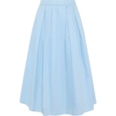 KnowledgeCotton Apparel Дамска пола Knowledgecotton apparel Women's Organic Cotton Pleated Skirt - Skyway (113-1254-0113)