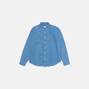 Levi's Men's Authentic Button Down Woodrow Long-Sleeve Denim Shirt - Woodrow Mid