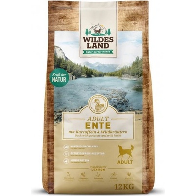 adult duck - храна за кучета БЕЗ ЗЪРНО с Патешко месо, картофи и диви билки, Германия - 12 кг - wl515795
