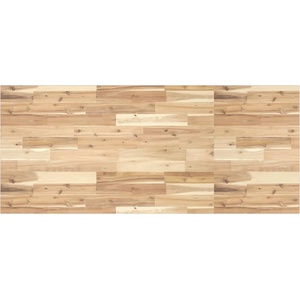 vidaXL Плот за баня, необработен, 120x60x2 см, масивно дърво акация (3279669)