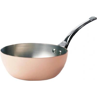 De buyer Měděná hluboká na soté s nerezovou rukojetí Ø 24 cm Inocuivre