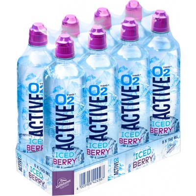 Active O2 iced berry 8x0,75 l