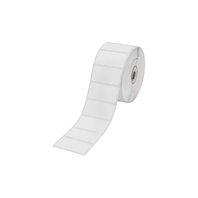 Brother BDE-1J026051-102 White Paper Label Roll, 1900 labels per roll, 51x26 mm / 1 roll (PK OF 16) (BDE1J026051102)
