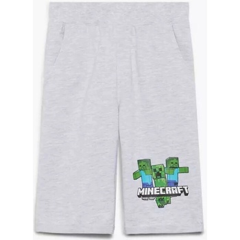 Šortky bermudy Minecraft šedé