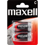 Maxell Цинк Манганова батерия maxell r14 /2 бр. в блистер/ 1, 5v (ml-bm-r14) - topmall