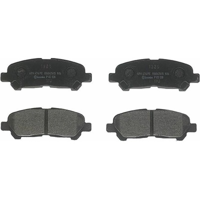 Sada brzdových platničiek kotúčovej brzdy BREMBO P 83 138